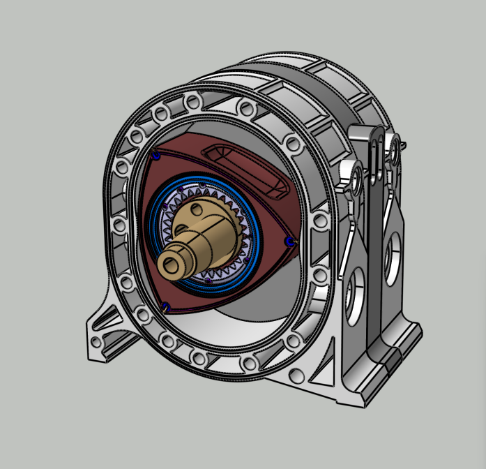 转子发动机内部结构